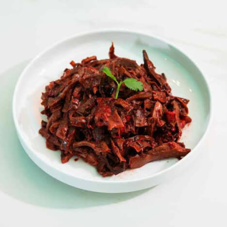 Delicious dish from the menu